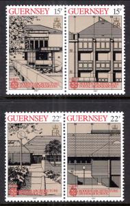 Guernsey 348-351a Europa MNH VF