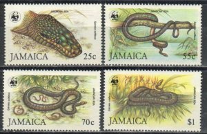 Jamaica Stamp 591-594  - Jamaican Boas