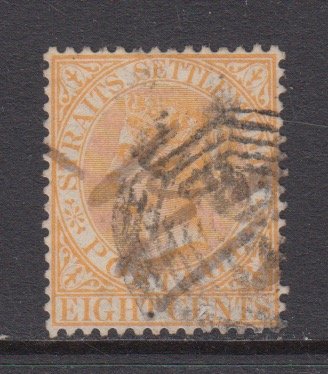 Straits Settlements    #13a    u   cat $20.00