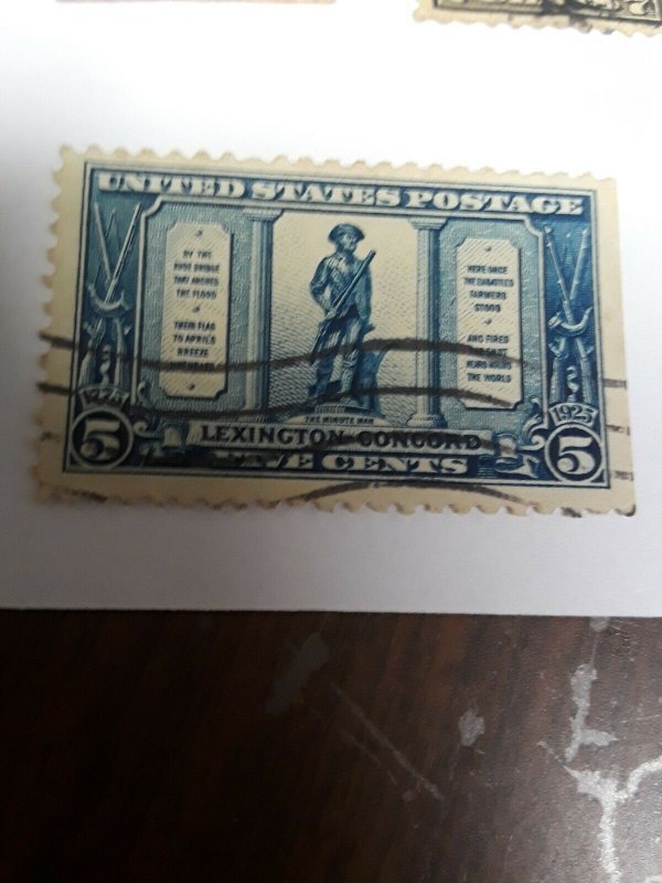 USA Used 5c Lexington 1925