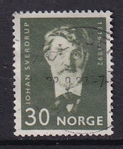 Norway #494  used  1966  Sverdrup  30o