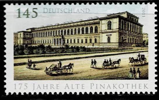Germany 2011,Sc.#2642 MNH, 175th Anniversary of Alte Pinakothek Museum, Munich