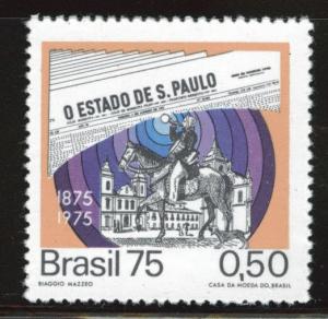 Brazil Scott 1375 MH* 1975  stamp