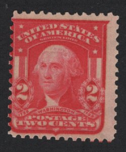 United States MINT Scott Number 319  MH   F-VF  #X3  - BARNEYS