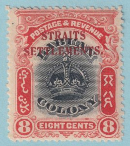 STRAITS SETTLEMENTS 140  MINT HINGED OG * NO FAULTS VERY FINE! - TTW