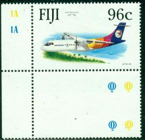 FIJI SCOTT # 655, ATR-42 AIRPLANE, MINT, OG, NH, GREAT PRICE!