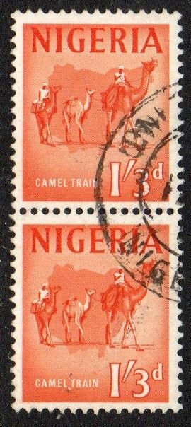 Nigeria Sc #109 Used pair