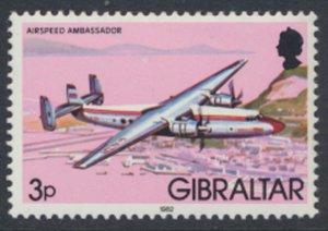 Gibraltar SG 462 Used 1982  Aircraft Ambassador  SC# 418  see scans