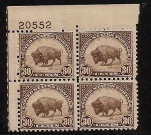 U.S. SCOTT 700, MINT NEVER HINGED PLATE BLOCK