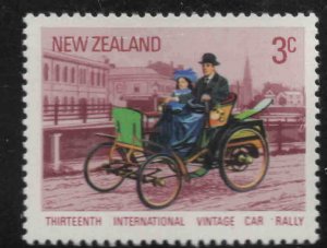 New Zealand Scott 489 MH* 1895 Classic Benz automobile stamp