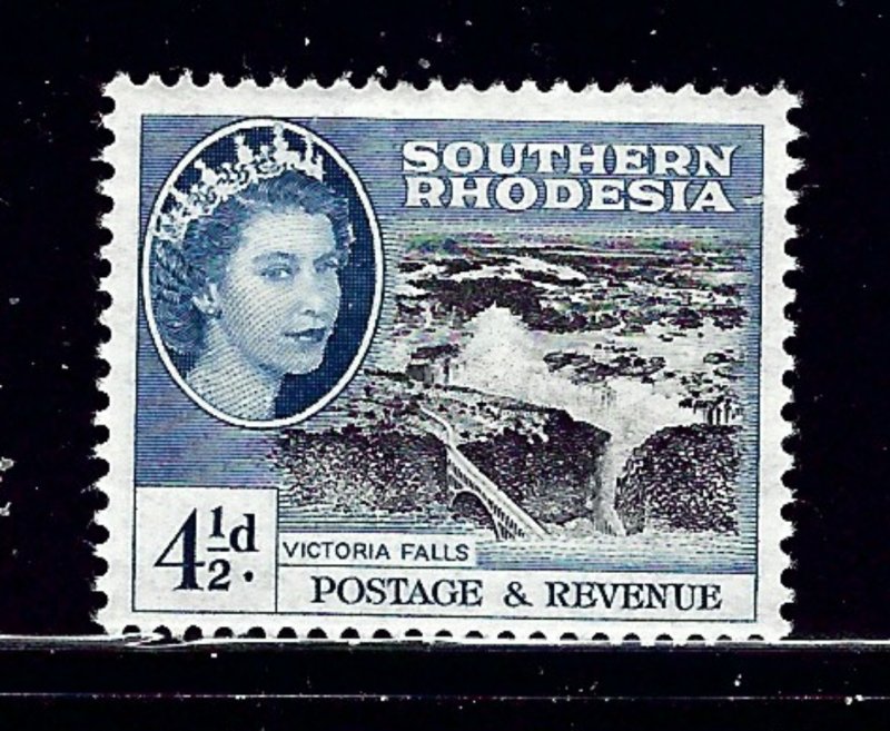 Southern Rhodesia 86 MHR 1953 Victoria Falls    (ap1104)