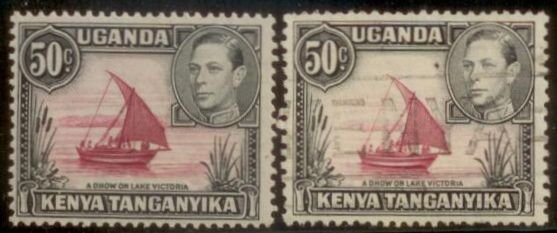 KUT 1938 SC# 79,79a MNH and Used  L156