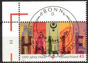 Germany 2006 Halle City 1200 Years Mi. 2510 Used / CTO