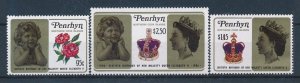 [116785] Penrhyn 1986 Royalty 60th Birthday Queen Elizabeth  MNH