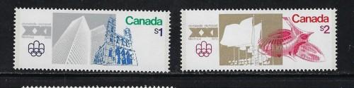 Canada 687-88 NH 1974 set