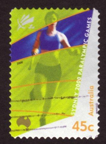 Australia 2000 Sc#1856, SG#1996 45c Sydney Games USED.