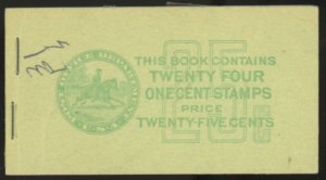 U.S. #BK90 PARTIAL BOOKLET