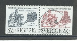 Sweden 1538-9 Used (13