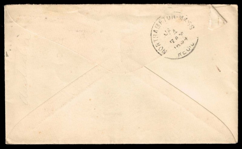 US #U349 Columbian Exposition; Used Entire