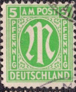 Germany Allied Occupation - 1945 3N4a Used