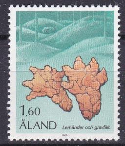 Finland-Aland Isls.  11 MNH 1986 1.60m Burial Site-Clay H...