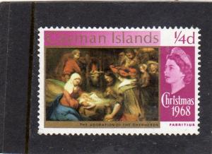 Cayman Islands 1968 Christmas MNH