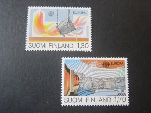 Finland 1983 Sc 679-80 set MNH