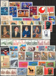 Yugoslavia 1971 - 1980 Collection 375 stamps + 2 S/S MNH 5 Scans