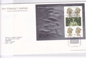 great britain one pound stamps cover ref 13260 