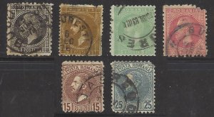 Romania Sc# 66 thru 69, 73 74 80 thru 87 See both scans........Cat Val $100