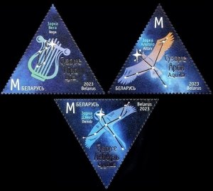 BELARUS 2023-04  SPACE Astronomy Constellations: Complete Set, MNH