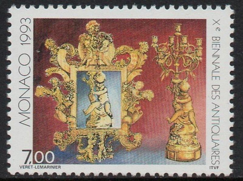 Monaco 1993 Antique Dealers of Monte Carlo VF MNH (1856)