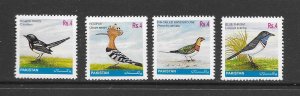 BIRDS - PAKISTAN #975a-d   MNH