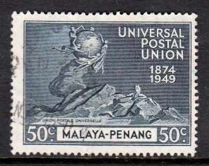 Malaya (Penang) - Scott #26 - Used - SCV $4.00