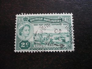 Stamps - British Honduras - Scott# 156 - Used Part Set of 1 Stamp