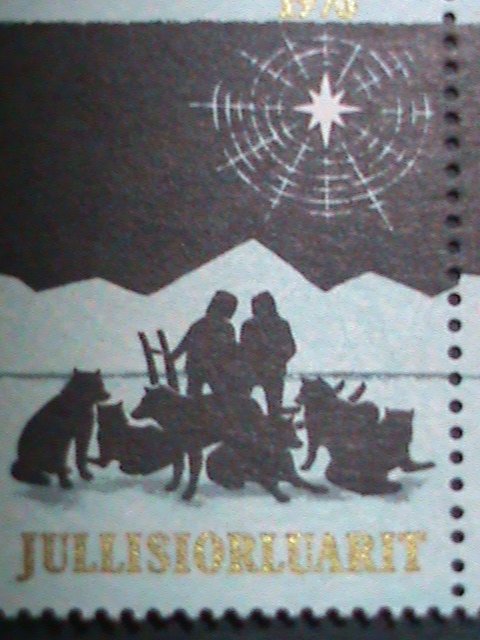 ​JULLISIORLUARIT STAMP-1976 RARE NORTH POLE STAMP MNH BLOCK OF4-EST.-$8 VF