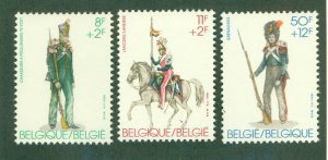 BELGIUM B1026-28 MNH CV $5.75 BIN $3.25