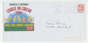 Postal stationery / PAP France 2001 Chicory race