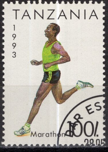 Tanzania 1992: Sc. # 1021; Used CTO Single Stamp