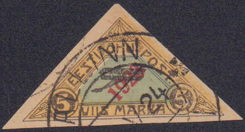 Estonia #C2, Complete Set, 1923, Used