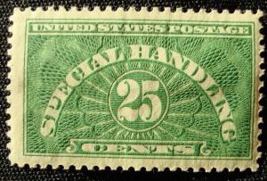 US #QE4 MHR Yellow Green Single SCV $20.00