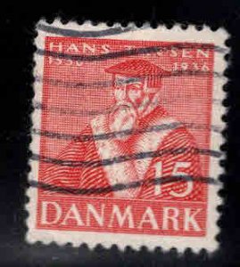 DENMARK  Scott 255 Used Hans Tausen stamp