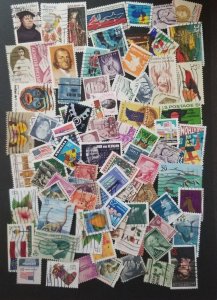 US 100 Different Used Stamp Lot Collection T6049