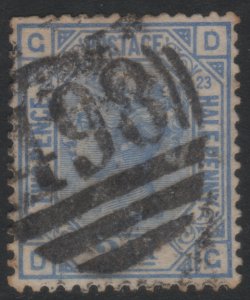 82 SG157 Plate 23  2 1/2d D-G