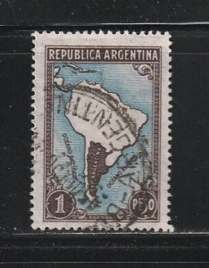 Argentina 445 U Map