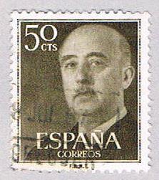 Spain 821 Used General Franco 1954 (BP24111)