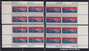 BOBPLATES #1306 Birds Matched Set Plate Blocks F-VF MNH ~See Details for #S/Pos