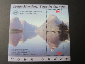 New Zealand 1990 stamp show MNH