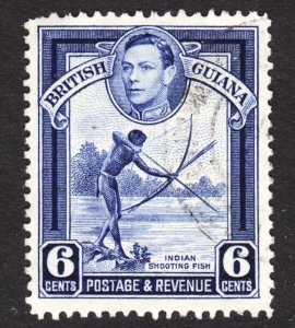 British Guiana Scott 233a VF used. Lot #A.  FREE...