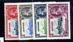 1935 Ascension Sc #33/36 mnh** cv. $100 ( 539 JUB )